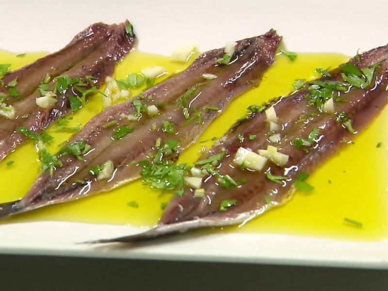 Anchoas en Salmuera