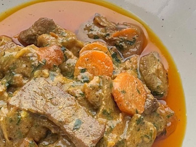 Cazuela de Ternera al Curry