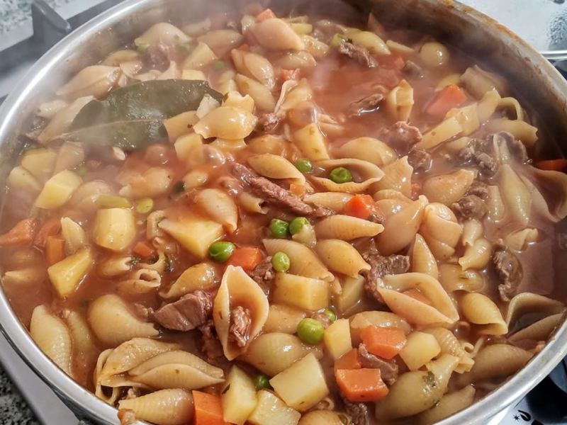 Guiso de Fideos