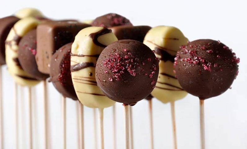 Chupetines de Chocolate