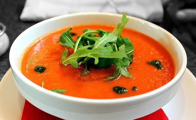 Gazpacho (sopa de tomate)