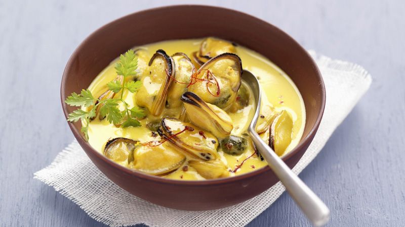 Mejillones al Curry