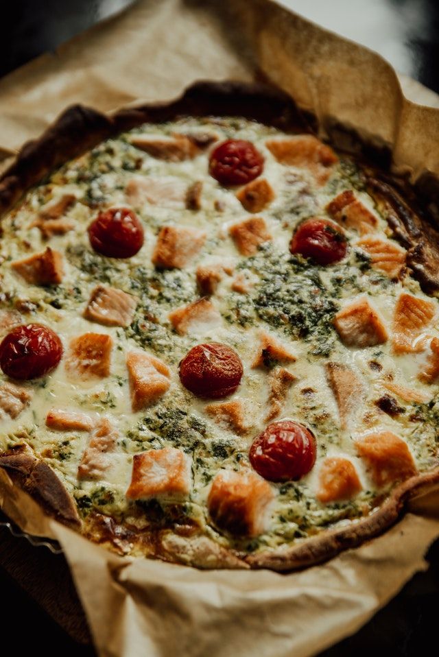 Pie Italiano de Jamón y Espinaca