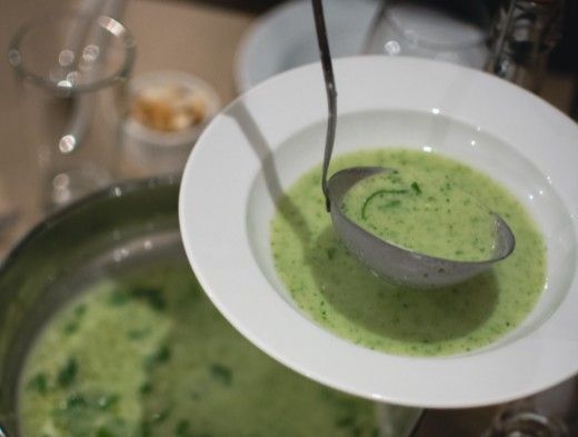 Sopa de Espinaca y Brócolis